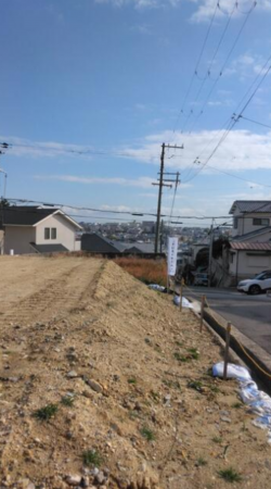 神戸市垂水区高丸、土地の外観画像です