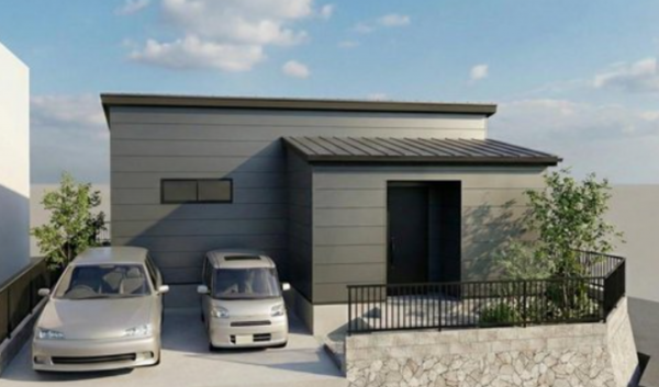 神戸市垂水区青山台、土地の建築プラン例画像です