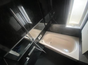 神戸市垂水区青山台、中古一戸建ての風呂画像です