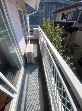 神戸市垂水区青山台、中古一戸建てのバルコニー画像です