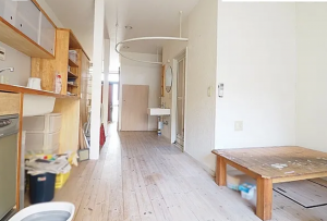 神戸市垂水区清水が丘、収益物件/マンションの居間画像です