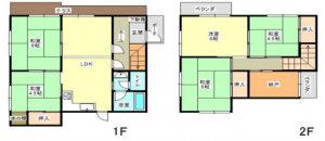 神戸市垂水区旭が丘、土地の間取り画像です