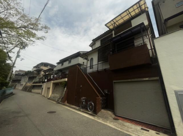 神戸市垂水区旭が丘、土地の外観画像です