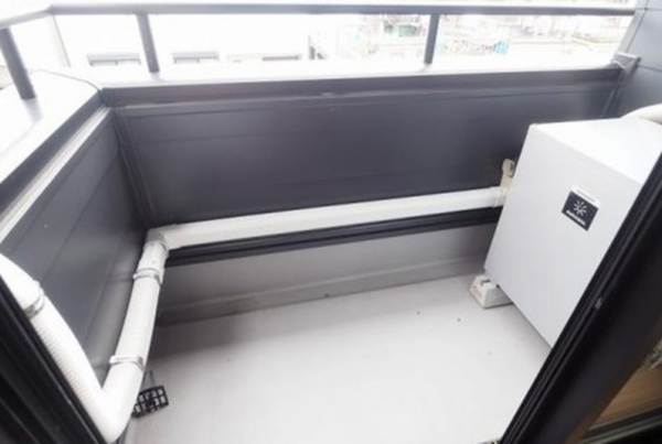 神戸市垂水区乙木、中古一戸建てのバルコニー画像です