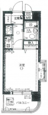 神戸市垂水区平磯、収益物件/マンションの間取り画像です