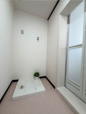 神戸市垂水区高丸、マンションの洗面画像です