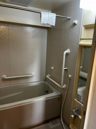 神戸市垂水区青山台、マンションの風呂画像です