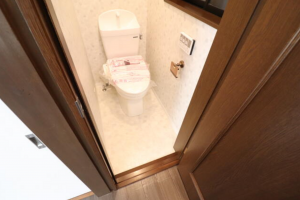神戸市垂水区東垂水、収益物件/住宅のトイレ画像です