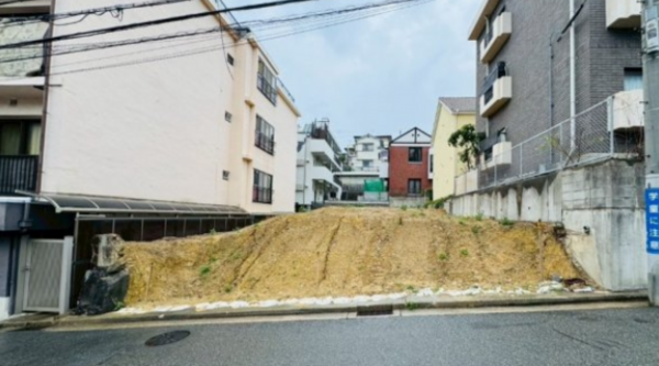 神戸市垂水区旭が丘、新築一戸建ての外観画像です