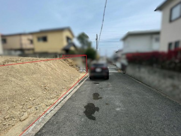 神戸市垂水区狩口台、土地の画像です