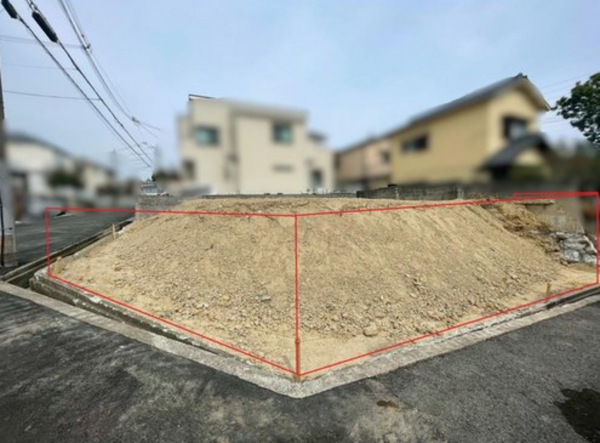 神戸市垂水区狩口台、土地の画像です