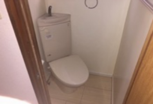 神戸市垂水区城が山、中古一戸建てのトイレ画像です