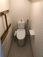 神戸市垂水区海岸通、マンションのトイレ画像です