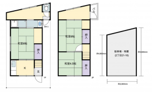 神戸市垂水区東垂水、中古一戸建ての間取り画像です