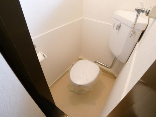 神戸市垂水区王居殿、収益物件/住宅のトイレ画像です