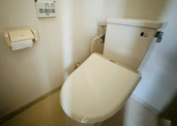 神戸市垂水区五色山、土地のトイレ画像です
