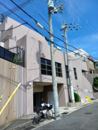 神戸市垂水区西舞子、マンションの外観画像です