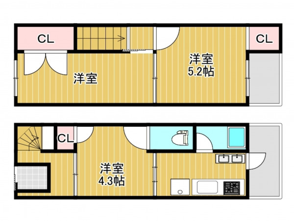 神戸市垂水区東垂水、中古一戸建ての間取り画像です