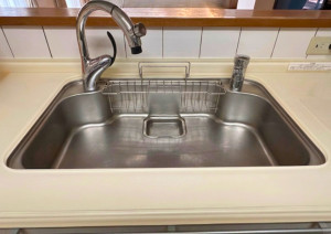 神戸市垂水区西舞子、マンションのキッチン画像です