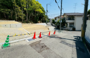 神戸市垂水区千鳥が丘、新築一戸建ての外観画像です