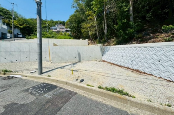 神戸市垂水区千鳥が丘、新築一戸建ての外観画像です