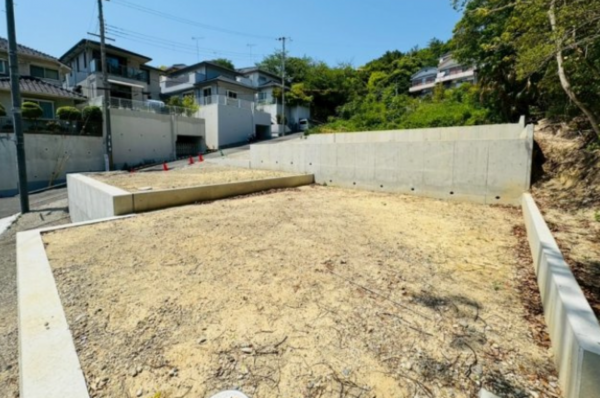 神戸市垂水区千鳥が丘、新築一戸建ての外観画像です