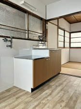 神戸市垂水区泉が丘、中古一戸建てのキッチン画像です