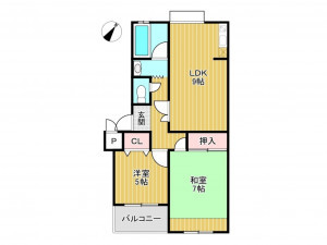 神戸市垂水区上高丸、収益物件/住宅の間取り画像です