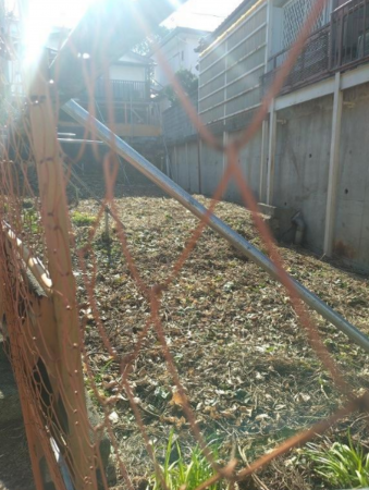 神戸市垂水区舞子坂、土地の前面道路を含む現地写真画像です