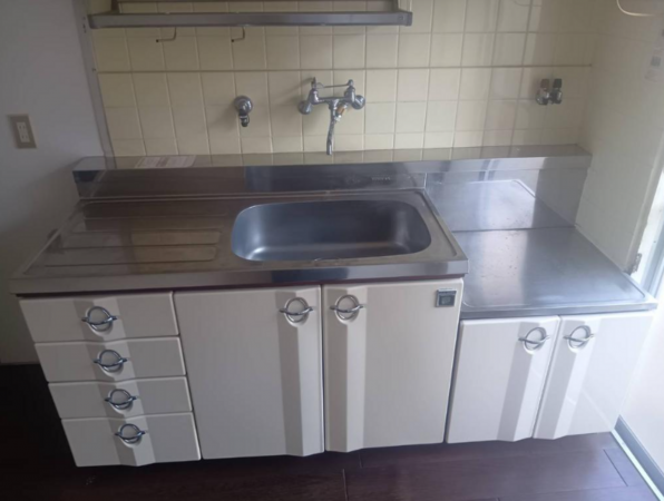 神戸市垂水区大町、マンションのキッチン画像です