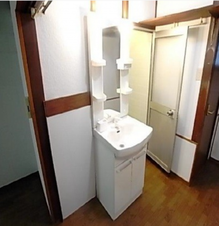 神戸市垂水区塩屋町、収益物件/住宅の洗面画像です