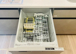 神戸市垂水区歌敷山、新築一戸建てのキッチン画像です