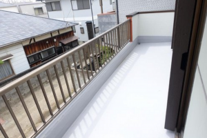 神戸市垂水区西舞子、中古一戸建てのバルコニー画像です