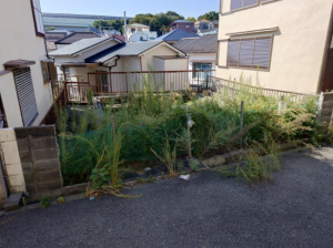 神戸市垂水区歌敷山、土地の画像です