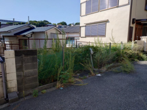 神戸市垂水区歌敷山、土地の画像です
