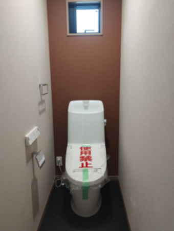 神戸市垂水区塩屋町、新築一戸建てのトイレ画像です
