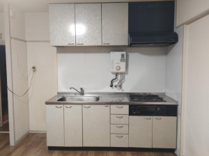 神戸市垂水区塩屋町、マンションのキッチン画像です