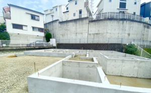 神戸市垂水区舞子坂、新築一戸建ての外観画像です