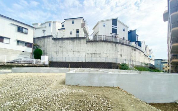 神戸市垂水区舞子坂、新築一戸建ての外観画像です