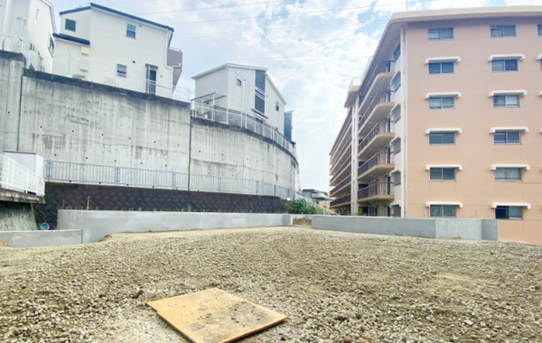 神戸市垂水区舞子坂、新築一戸建ての外観画像です
