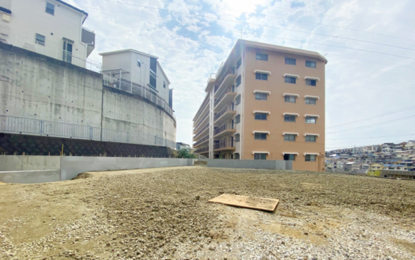 神戸市垂水区舞子坂、新築一戸建ての外観画像です