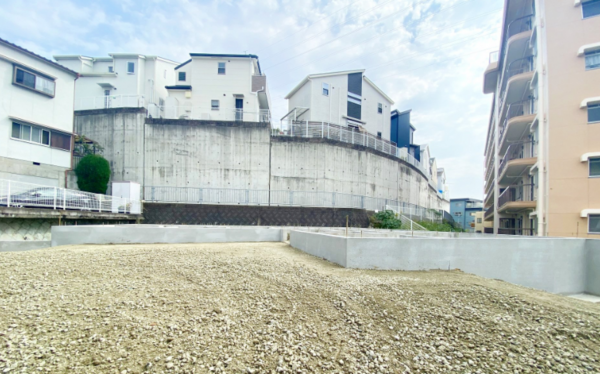 神戸市垂水区舞子坂、新築一戸建ての外観画像です