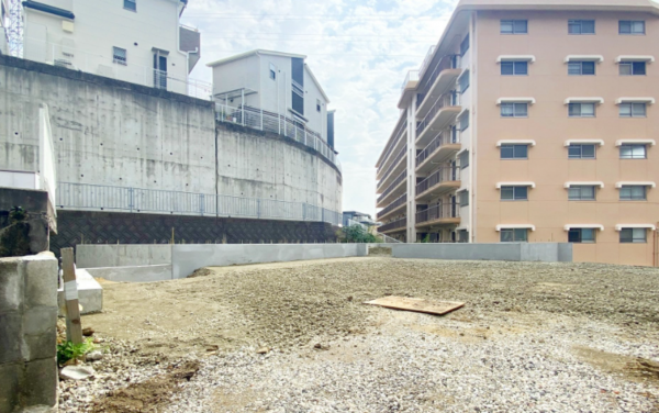 神戸市垂水区舞子坂、新築一戸建ての外観画像です
