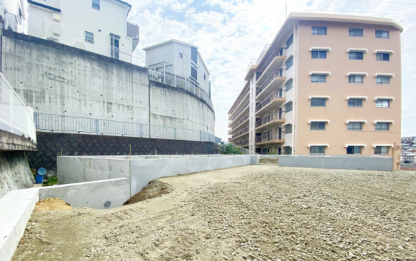 神戸市垂水区舞子坂、新築一戸建ての外観画像です