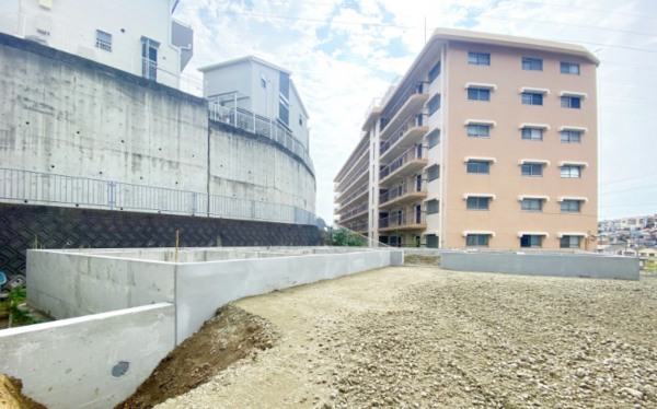 神戸市垂水区舞子坂、新築一戸建ての外観画像です
