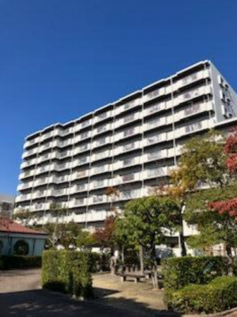 神戸市垂水区西舞子、マンションの外観画像です