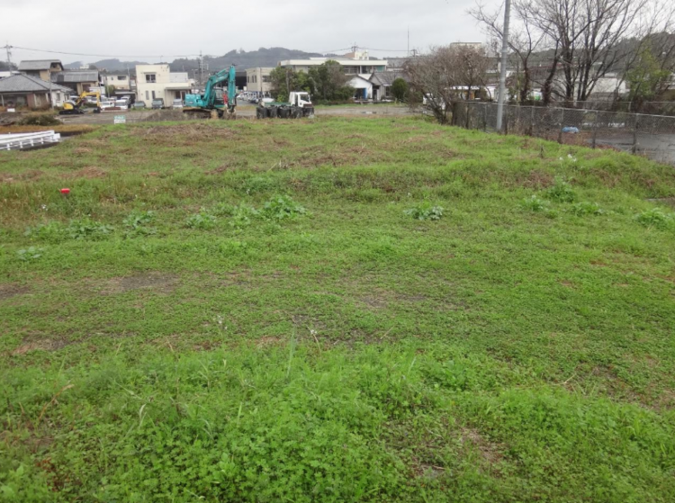 宮崎市高岡町、土地の画像です
