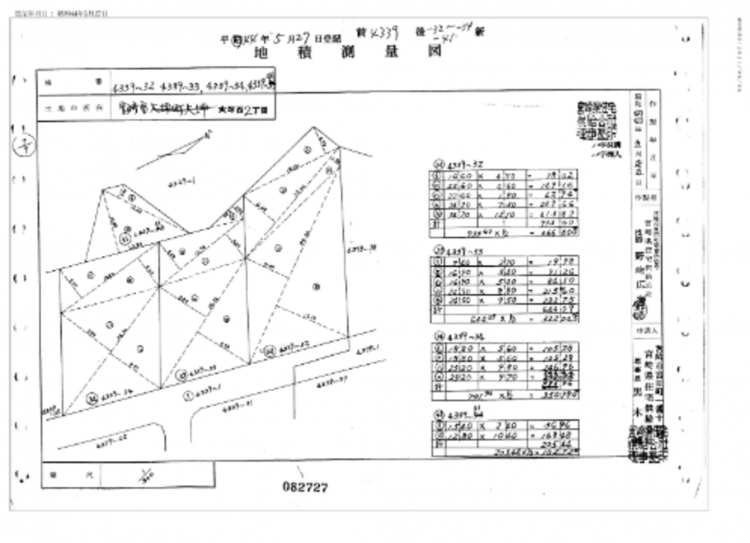 宮崎市大坪西、土地の画像です