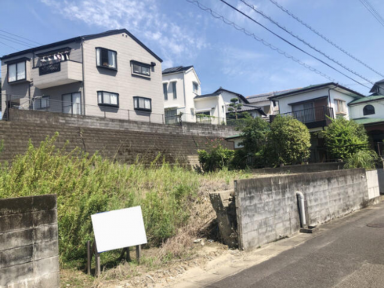 宮崎市月見ケ丘、土地の画像です