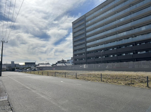 宮崎市柳丸町、土地の画像です